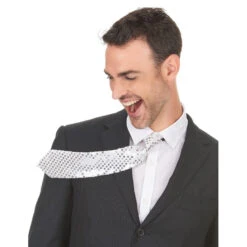 Cravate Recouverte De Sequins 13 Cravate Recouverte De Sequins -Boutique De Carnaval D'Halloween Cravate recouverte de sequins 47008