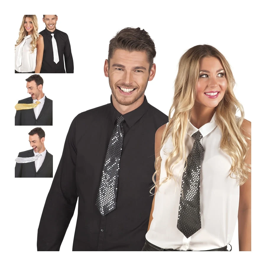 Cravate Recouverte De Sequins 3 Cravate Recouverte De Sequins