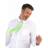 Cravate Verte Fluo, Attache élastique -Boutique De Carnaval D'Halloween Cravate verte fluo attache elastique
