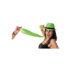 Cravate Verte Fluo, Attache élastique 7 Cravate Verte Fluo, Attache élastique -Boutique De Carnaval D'Halloween Cravate verte fluo attache elastique 27478