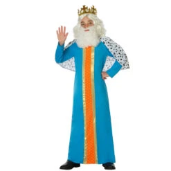 Déguisement Bleu De Roi Mage Pour Enfant