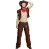 Déguisement Cow Boy Marron -Boutique De Carnaval D'Halloween Deguisement cow boy marron