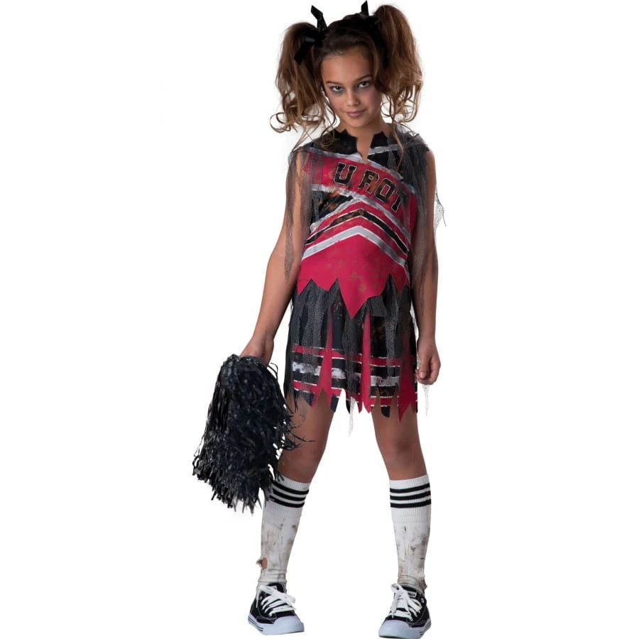 Déguisement D'enfant Zombie Pom-pom Girl 3 Déguisement D'enfant Zombie Pom-pom Girl