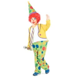 Déguisement De Clown Pour Garçon Avec Cerceau -Boutique De Carnaval D'Halloween Deguisement de clown pour garcon avec cerceau 12802