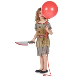 Déguisement De Clown Vintage Halloween Pour Fille -Boutique De Carnaval D'Halloween Deguisement de clown vintage halloween pour fille 68232