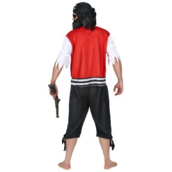 Déguisement De Corsaire Ligné Pour Adulte -Boutique De Carnaval D'Halloween Deguisement de corsaire ligne pour adulte 14386