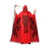 Déguisement De Démon Rouge Ailes Imprimées 2 Déguisement De Démon Rouge Ailes Imprimées -Boutique De Carnaval D'Halloween Deguisement de demon rouge ailes imprimees