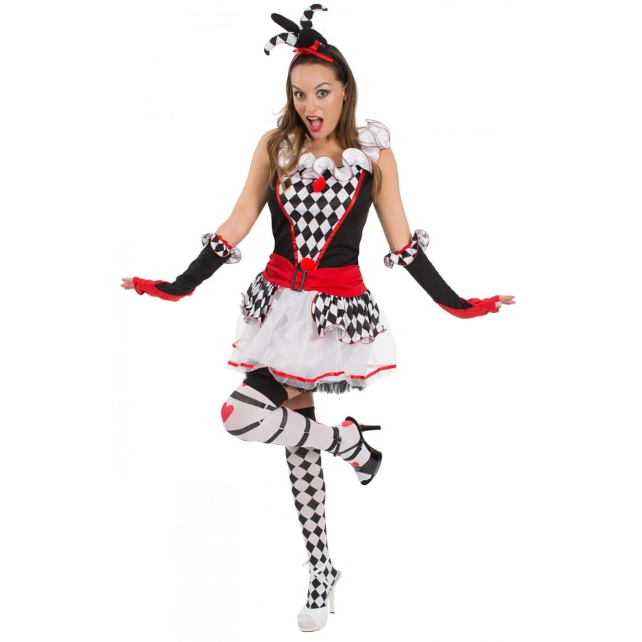 Déguisement De Femme Arlequin En Tutu 3 Déguisement De Femme Arlequin En Tutu