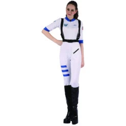 Déguisement De Femme Astronaute -Boutique De Carnaval D'Halloween Deguisement de femme astronaute 24019