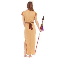 Déguisement De Femme Indienne Marron -Boutique De Carnaval D'Halloween Deguisement de femme indienne marron 14613