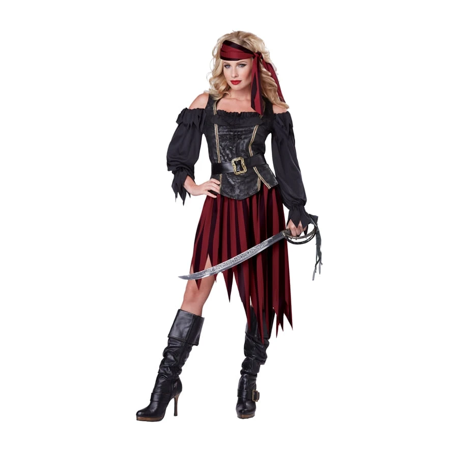 Déguisement De Femme Pirate Authentique 3 Déguisement De Femme Pirate Authentique