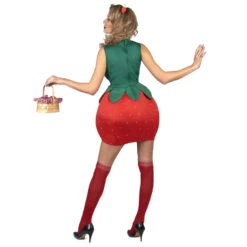 Déguisement De Fraise Pour Femme -Boutique De Carnaval D'Halloween Deguisement de fraise pour femme 37695
