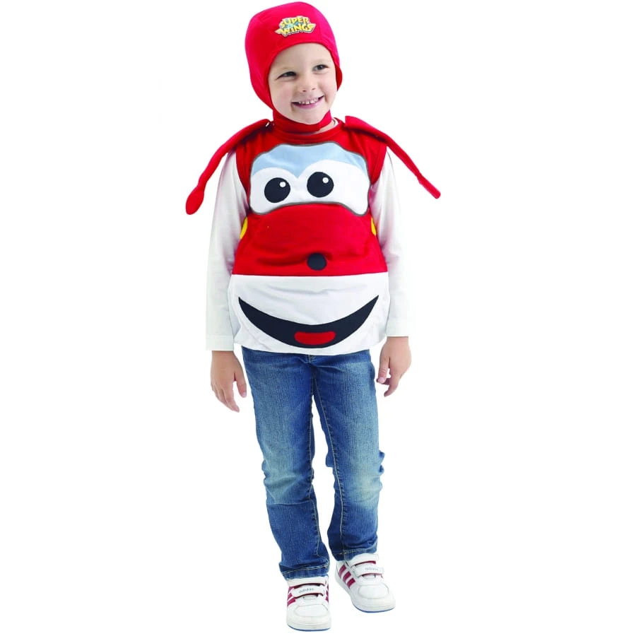 Déguisement De Jett Pour Enfant, Super Wings 3 Déguisement De Jett Pour Enfant, Super Wings