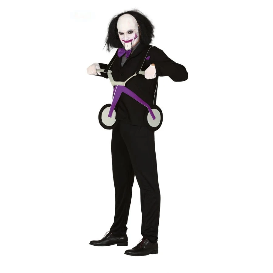 Déguisement De Jigsaw En Tricycle, Adulte 3 Déguisement De Jigsaw En Tricycle, Adulte