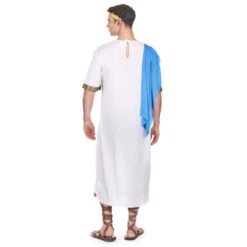 Déguisement De Jules César Avec Toge Bleue 8 Déguisement De Jules César Avec Toge Bleue -Boutique De Carnaval D'Halloween Deguisement de jules cesar avec toge bleue 24138