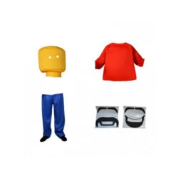 Déguisement De Légo Pour Enfant -Boutique De Carnaval D'Halloween Deguisement de lego pour enfant 1 19