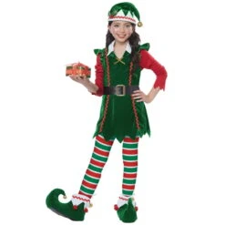 Déguisement De Lutin De Noël Pour Fille