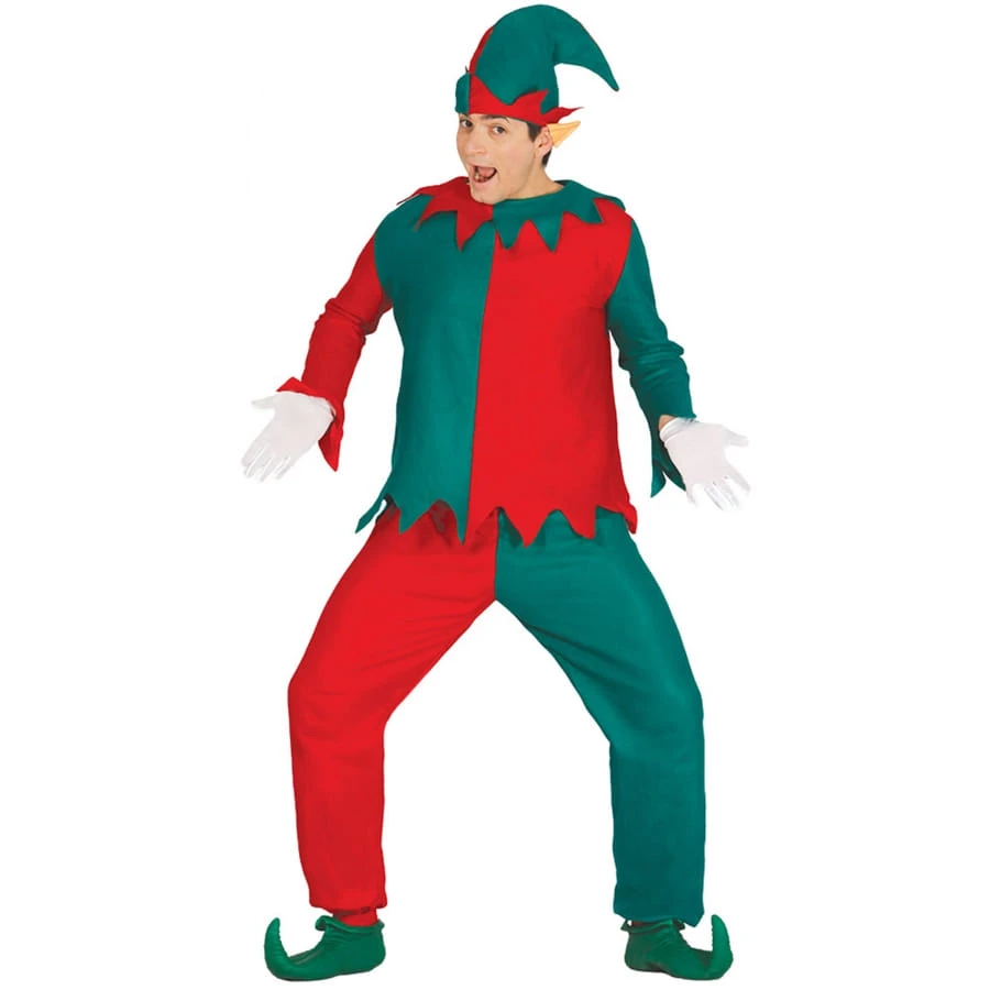 Déguisement De Lutin Du Père Noël Pour Homme 3 Déguisement De Lutin Du Père Noël Pour Homme