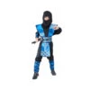 Déguisement De Petit Ninja Bleu Et Noir -Boutique De Carnaval D'Halloween Deguisement de petit ninja bleu et noir