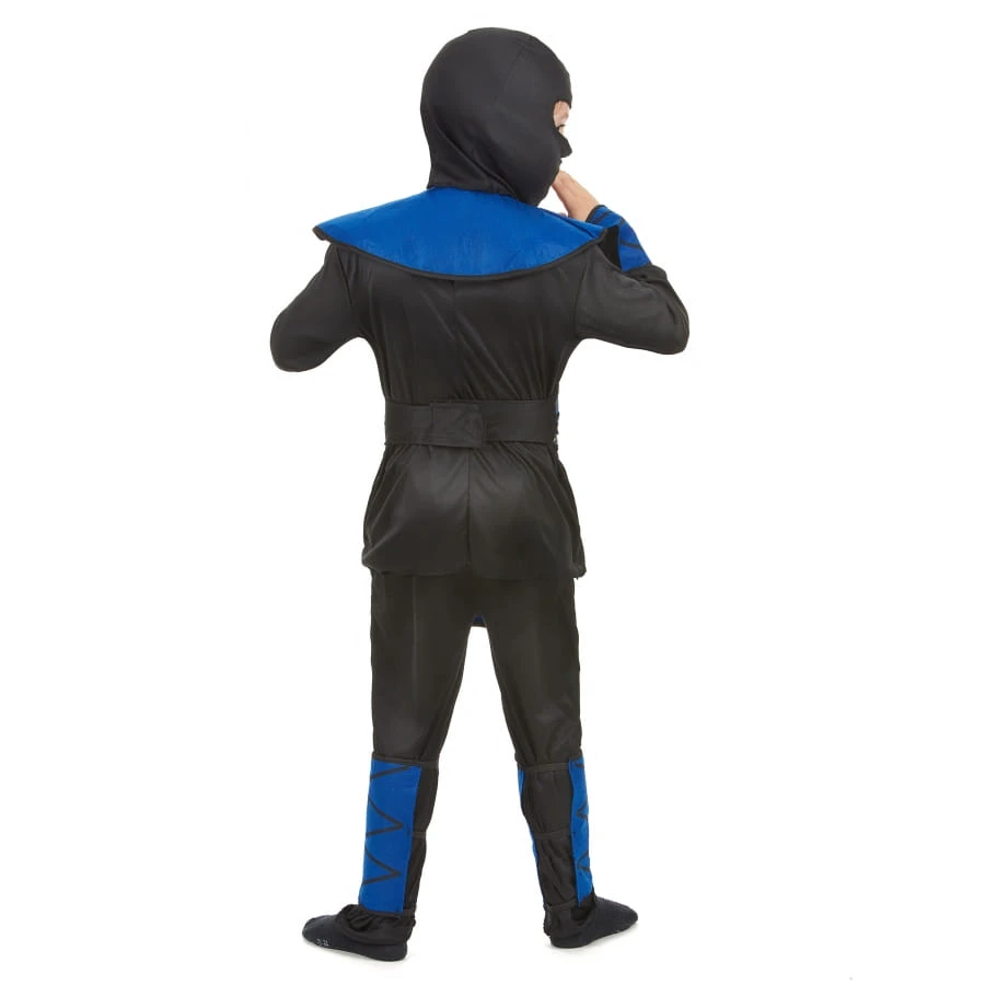 Déguisement De Petit Ninja Bleu Et Noir 6 Déguisement De Petit Ninja Bleu Et Noir – Image 4