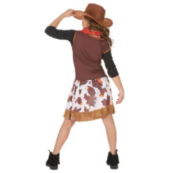 Déguisement De Petite Cowgirl Imprimé Vachette 9 Déguisement De Petite Cowgirl Imprimé Vachette -Boutique De Carnaval D'Halloween Deguisement de petite cowgirl imprime vachette 26956