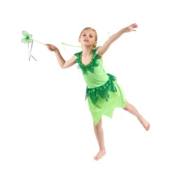 Déguisement De Petite Fée Verte -Boutique De Carnaval D'Halloween Deguisement de petite fee verte 14747