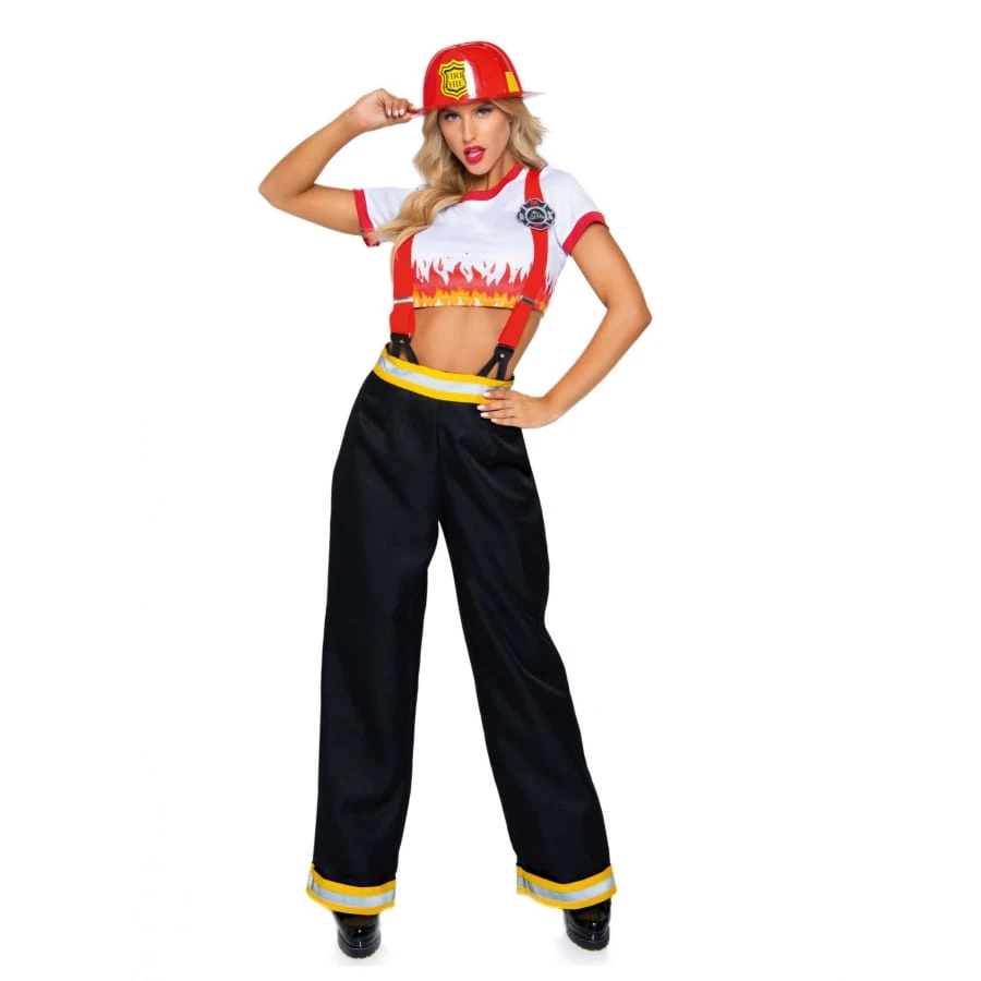 Déguisement De Pompier Sexy Pour Femme 3 Déguisement De Pompier Sexy Pour Femme