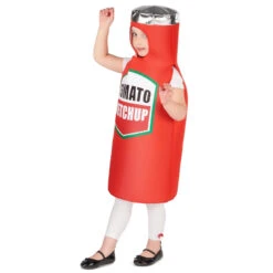 Déguisement De Pot De Ketchup Pour Enfant 10 Déguisement De Pot De Ketchup Pour Enfant -Boutique De Carnaval D'Halloween Deguisement de pot de ketchup pour enfant 49673