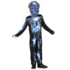 Déguisement De Squelette Cybernétique Pour Enfant -Boutique De Carnaval D'Halloween Deguisement de squelette cybernetique pour enfant