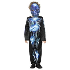 Déguisement De Squelette Cybernétique Pour Enfant -Boutique De Carnaval D'Halloween Deguisement de squelette cybernetique pour enfant 69533