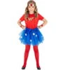 Déguisement De Super-fille Pour Enfant -Boutique De Carnaval D'Halloween Deguisement de super fille pour enfant