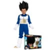 Déguisement De Vegeta Pour Enfant, En Coffret -Boutique De Carnaval D'Halloween Deguisement de vegeta pour enfant en coffret