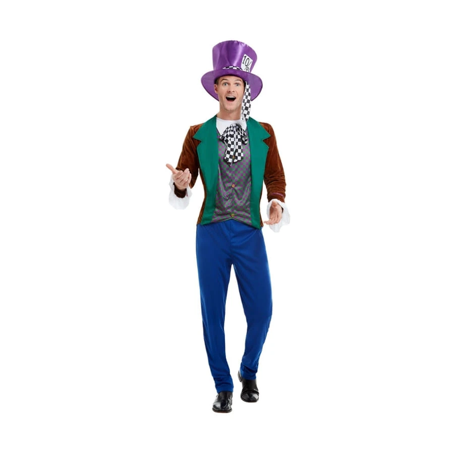 Déguisement Du Chapelier Fou Coloré Pour Homme 3 Déguisement Du Chapelier Fou Coloré Pour Homme