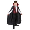 Déguisement Enfant De Vampire Avec Longue Cape