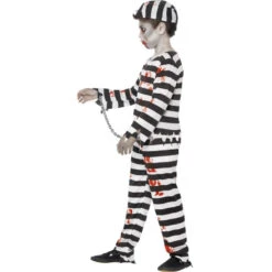 Déguisement Enfant Prisonnier Zombie 7 Déguisement Enfant Prisonnier Zombie -Boutique De Carnaval D'Halloween Deguisement enfant prisonnier zombie 2