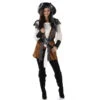 Déguisement Gilet Marron De Femme Pirate 1 Déguisement Gilet Marron De Femme Pirate -Boutique De Carnaval D'Halloween Deguisement gilet marron de femme pirate