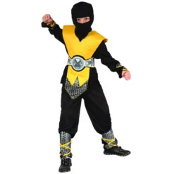 Déguisement Jaune De Ninja Pour Enfant