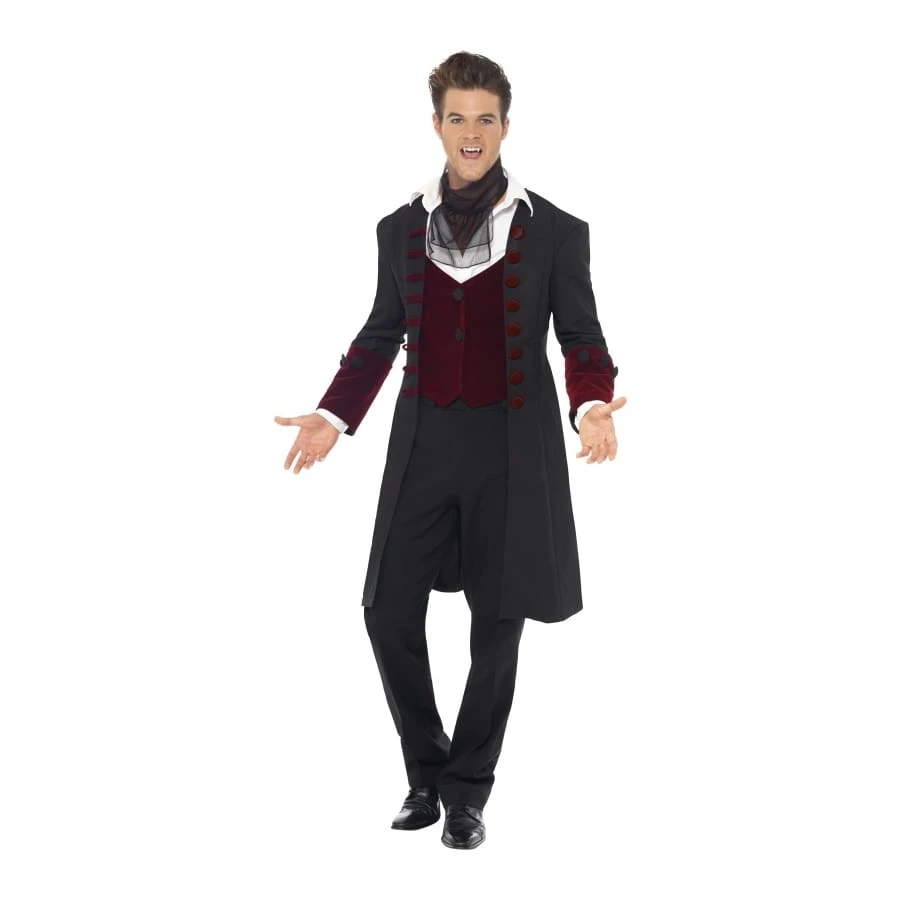 Déguisement Manteau Vampire Gothique 4 Déguisement Manteau Vampire Gothique – Image 2