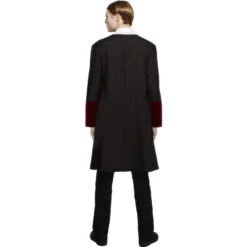 Déguisement Manteau Vampire Gothique 14 Déguisement Manteau Vampire Gothique -Boutique De Carnaval D'Halloween Deguisement manteau vampire gothique n4