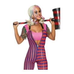 Déguisement Moulant De Arlequine Luxe Pour Adulte -Boutique De Carnaval D'Halloween Deguisement moulant de arlequine luxe pour adulte 68171