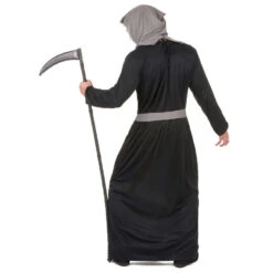 Déguisement Noir De La Faucheuse -Boutique De Carnaval D'Halloween Deguisement noir de la faucheuse 24202