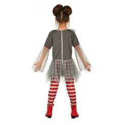 Déguisement Rétro De Clown Sinistre Pour Fille 6 Déguisement Rétro De Clown Sinistre Pour Fille -Boutique De Carnaval D'Halloween Deguisement retro de clown sinistre pour fille 57797