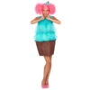 Déguisement Robe Cupcake Turquoise 1 Déguisement Robe Cupcake Turquoise -Boutique De Carnaval D'Halloween Deguisement robe cupcake turquoise