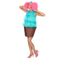 Déguisement Robe Cupcake Turquoise 7 Déguisement Robe Cupcake Turquoise -Boutique De Carnaval D'Halloween Deguisement robe cupcake turquoise 30699