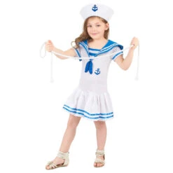 Déguisement Robe De Marin Pour Petite Fille 8 Déguisement Robe De Marin Pour Petite Fille -Boutique De Carnaval D'Halloween Deguisement robe de marin pour petite fille 24273