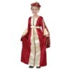 Déguisement Robe De Petite Reine Médiévale Rouge