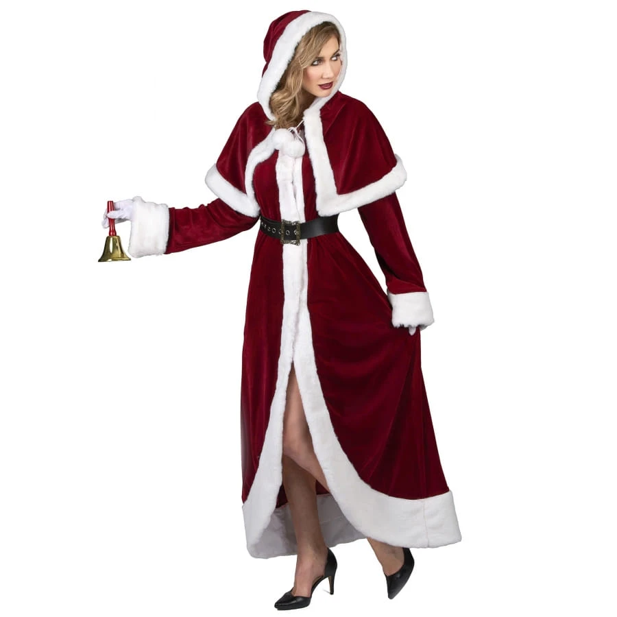 Déguisement Robe Luxe De Mère Noël 4 Déguisement Robe Luxe De Mère Noël – Image 2