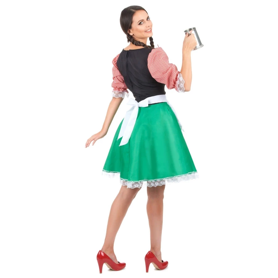 Déguisement Robe Verte De Bavaroise 5 Déguisement Robe Verte De Bavaroise – Image 3