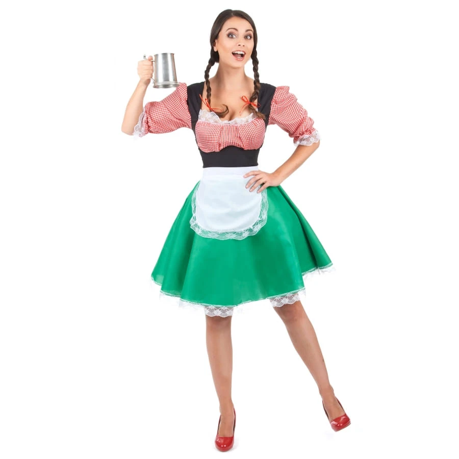 Déguisement Robe Verte De Bavaroise 3 Déguisement Robe Verte De Bavaroise