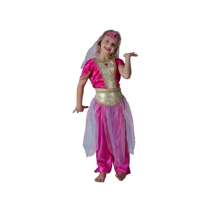 Déguisement Rose De Petite Danseuse Orientale 3 Déguisement Rose De Petite Danseuse Orientale
